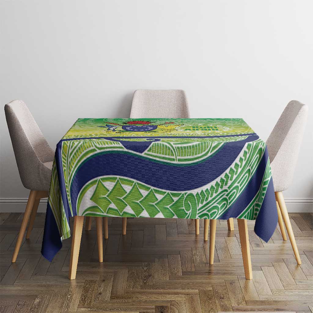 Te Maeva Nui Cook Islands Tablecloth 60th Independence Anniversary Proud LT14 - Polynesian Pride