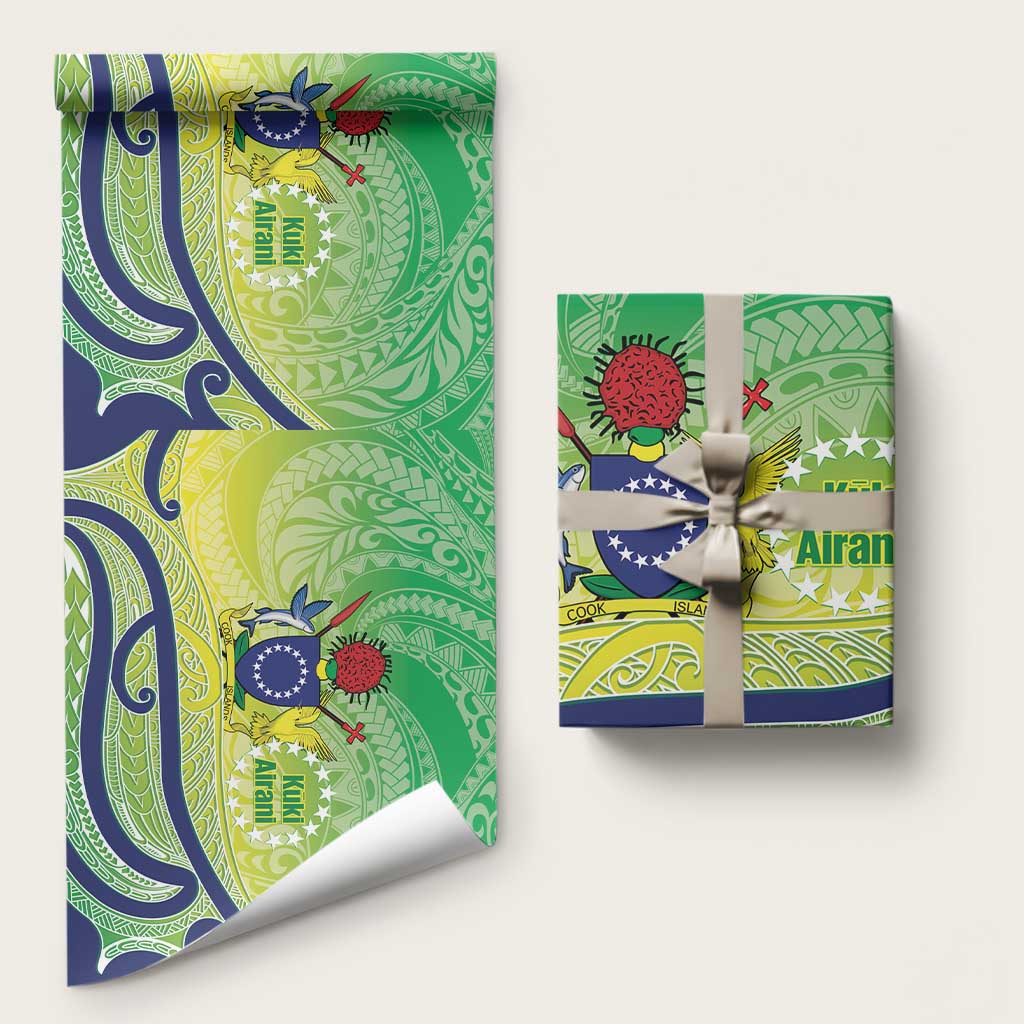 Te Maeva Nui Cook Islands Wrapping Paper 60th Independence Anniversary Proud - Polynesian Pride