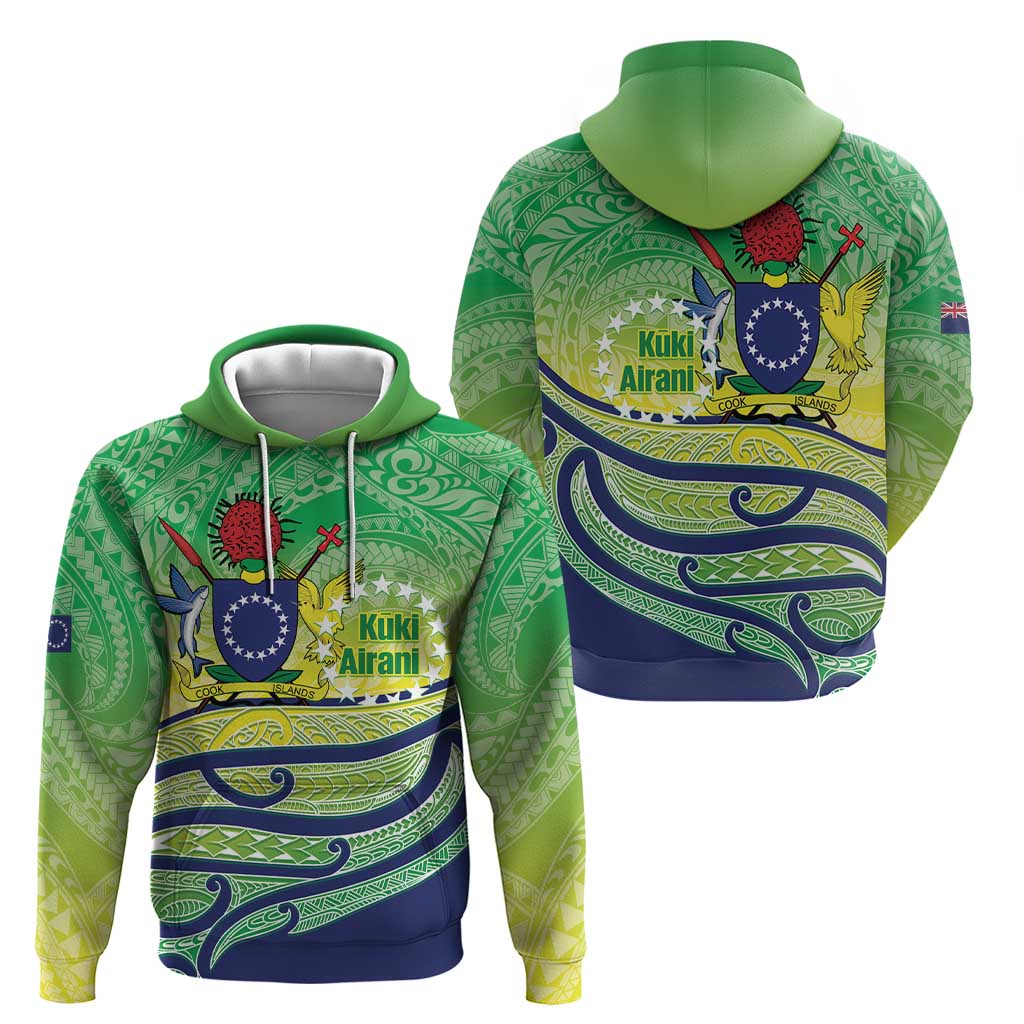 Te Maeva Nui Cook Islands Zip Hoodie 60th Independence Anniversary Proud LT14 - Polynesian Pride