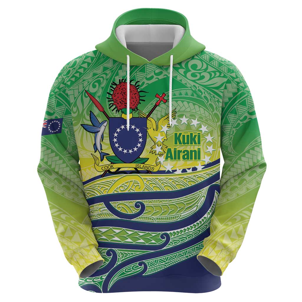 Te Maeva Nui Cook Islands Zip Hoodie 60th Independence Anniversary Proud LT14 - Polynesian Pride