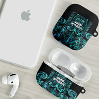 Maori Language Week AirPods Case Kia Mau Ki To Ukaipo Paua Shell Color LT14 - Polynesian Pride