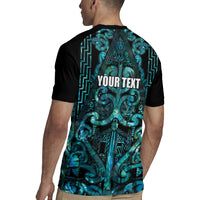 Maori Language Week Personalised Rugby Jersey Kia Mau Ki To Ukaipo Paua Shell Color LT14 - Polynesian Pride