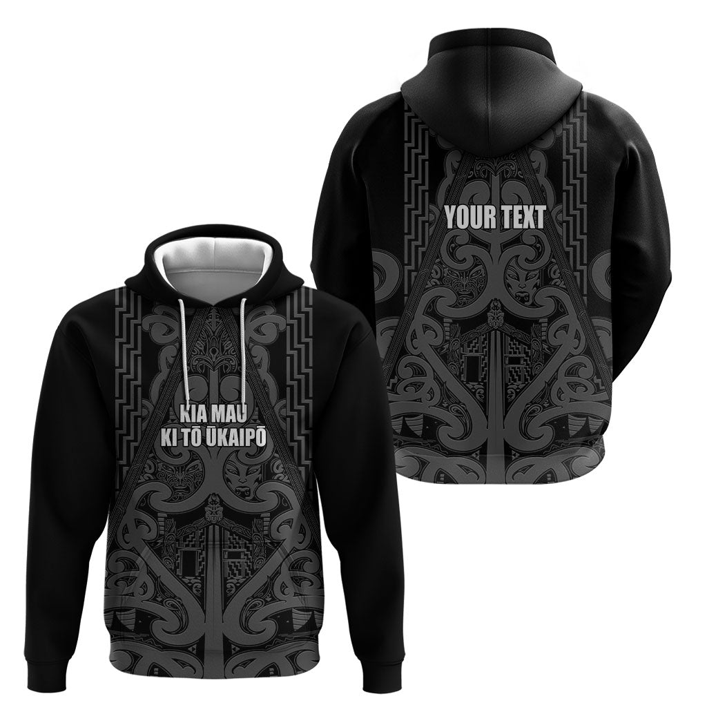 Maori Language Week Personalised Hoodie Kia Mau Ki To Ukaipo Grey Color LT14 - Polynesian Pride