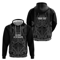 Maori Language Week Personalised Hoodie Kia Mau Ki To Ukaipo Grey Color LT14 - Polynesian Pride