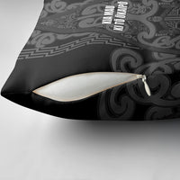 Maori Language Week Pillow Cover Kia Mau Ki To Ukaipo Grey Color LT14 - Polynesian Pride