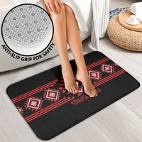 Aotearoa Atua Tumatauenga Bathroom Set Maori God Of War Taniko Motifs LT14 - Polynesian Pride
