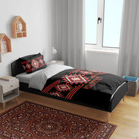 Aotearoa Atua Ruaumoko Bedding Set Maori Powerful God Taniko Motifs LT14 - Polynesian Pride
