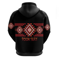 Aotearoa Atua Ruaumoko Personalised Hoodie Maori Powerful God Taniko Motifs LT14 - Polynesian Pride