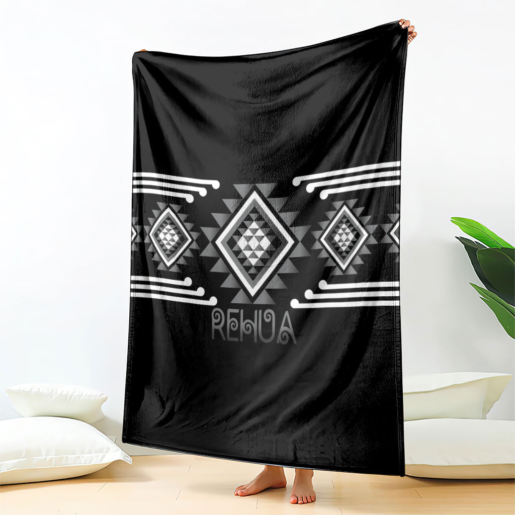 Aotearoa Atua Rehua Blanket Maori God Of Healing Taniko Motifs LT14 - Polynesian Pride
