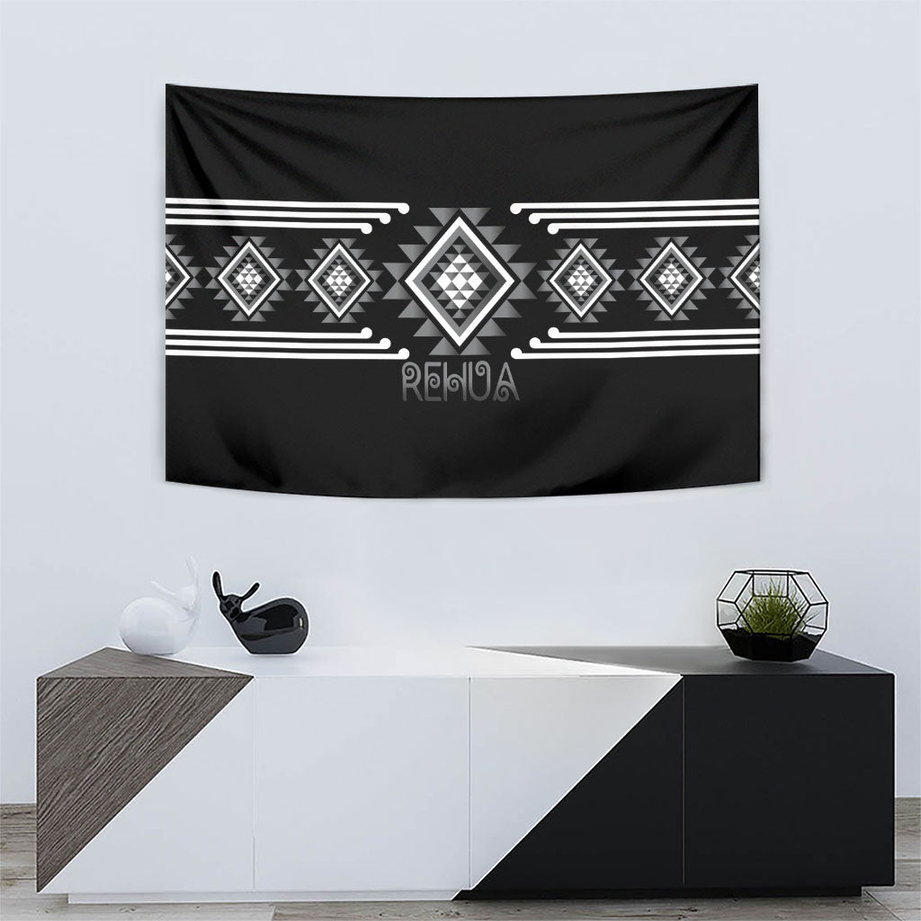 Aotearoa Atua Rehua Tapestry Maori God Of Healing Taniko Motifs LT14 - Polynesian Pride