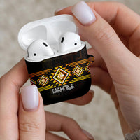 Aotearoa Atua Mahuika AirPods Case Maori Goddess Of Fire Taniko Motifs LT14 - Polynesian Pride
