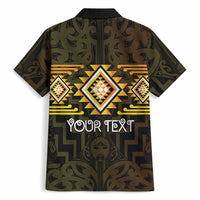 Aotearoa Atua Mahuika Personalised Hawaiian Shirt Maori Goddess Of Fire Taniko Motifs LT14 - Polynesian Pride