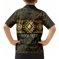 Aotearoa Atua Mahuika Personalised Hawaiian Shirt Maori Goddess Of Fire Taniko Motifs LT14 - Polynesian Pride