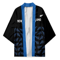New Zealand Silver Fern Cricket Custom Kimono Black Cap T20 Version - Polynesian Pride