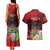 Ayiti-Cheri Independence Day Couples Matching Tank Maxi Dress and Hawaiian Shirt Land of High Mountains