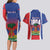 Personalized Haiti 1804 Couples Matching Long Sleeve Bodycon Dress and Hawaiian Shirt Happy 221st Independence Anniversary