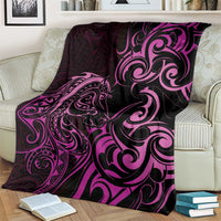 Pink Aotearoa Horse Racing Blanket NZ Maori Pattern LT14 - Polynesian Pride