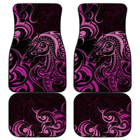 Pink Aotearoa Horse Racing Car Mats NZ Maori Pattern LT14 - Polynesian Pride