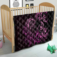 Pink Aoteara Horse Racing Quilt NZ Maori Pattern