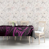 Pink Aotearoa Horse Racing Tablecloth NZ Maori Pattern LT14 - Polynesian Pride