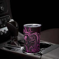 Pink Aotearoa Horse Racing Tumbler Cup NZ Maori Pattern LT14 - Polynesian Pride