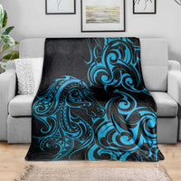 Blue Aotearoa Horse Racing Blanket NZ Maori Pattern LT14 - Polynesian Pride