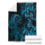 Blue Aoteara Horse Racing Blanket NZ Maori Pattern