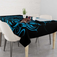 Blue Aotearoa Horse Racing Tablecloth NZ Maori Pattern LT14 - Polynesian Pride