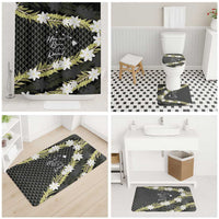 Born And Raised Aloha Hawaii Bathroom Set Kanaka Kakau Hawaiian Tiare Pakalana Lei - Polynesian Pride