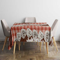 Red Hawaii Tiare and Shell Lei Tablecloth Hawaiian Palaka Luxury Vibes LT14 - Polynesian Pride