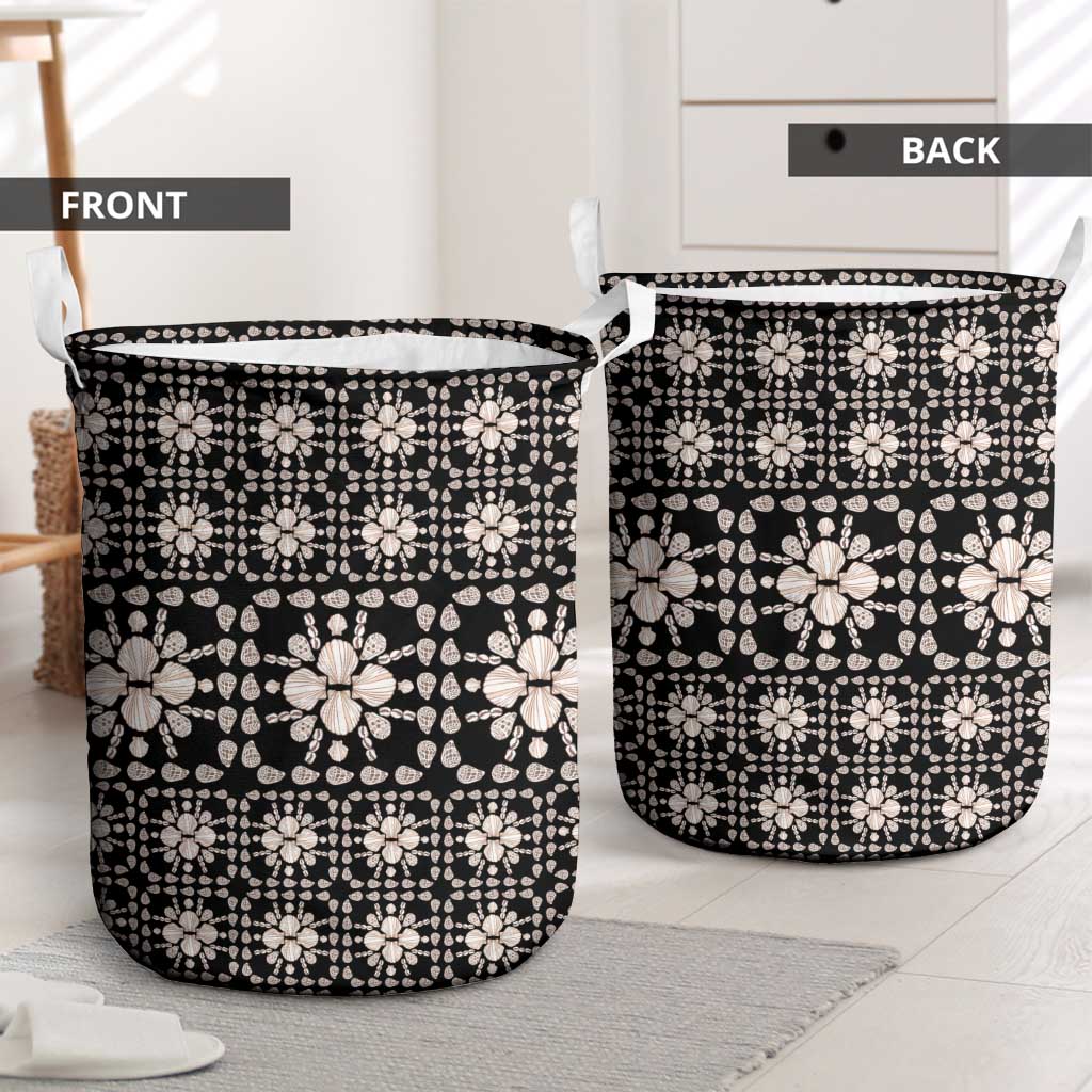 Aloha Hawaii Shell Quilt Laundry Basket Seamless Style - Polynesian Pride