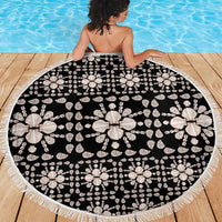 Aloha Hawaii Shell Quilt Beach Blanket Seamless Style - Polynesian Pride