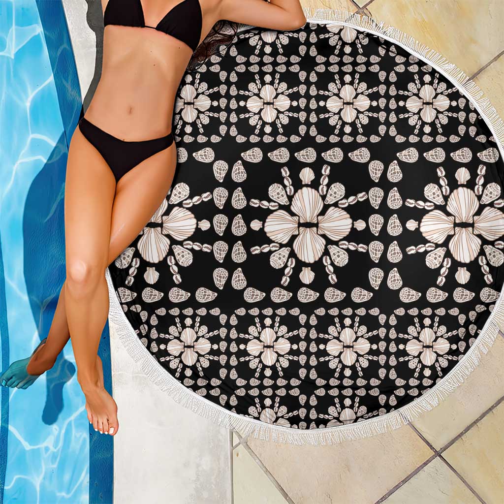 Aloha Hawaii Shell Quilt Beach Blanket Seamless Style - Polynesian Pride