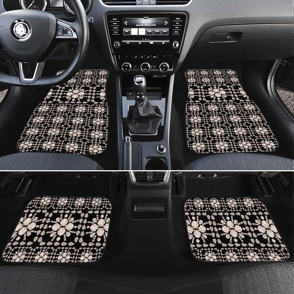 Aloha Hawaii Shell Quilt Car Mats Seamless Style - Polynesian Pride