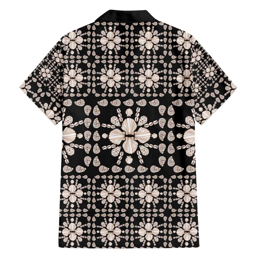 Aloha Hawaii Shell Quilt Family Matching Long Sleeve Bodycon Dress and Hawaiian Shirt Seamless Style - Polynesian Pride