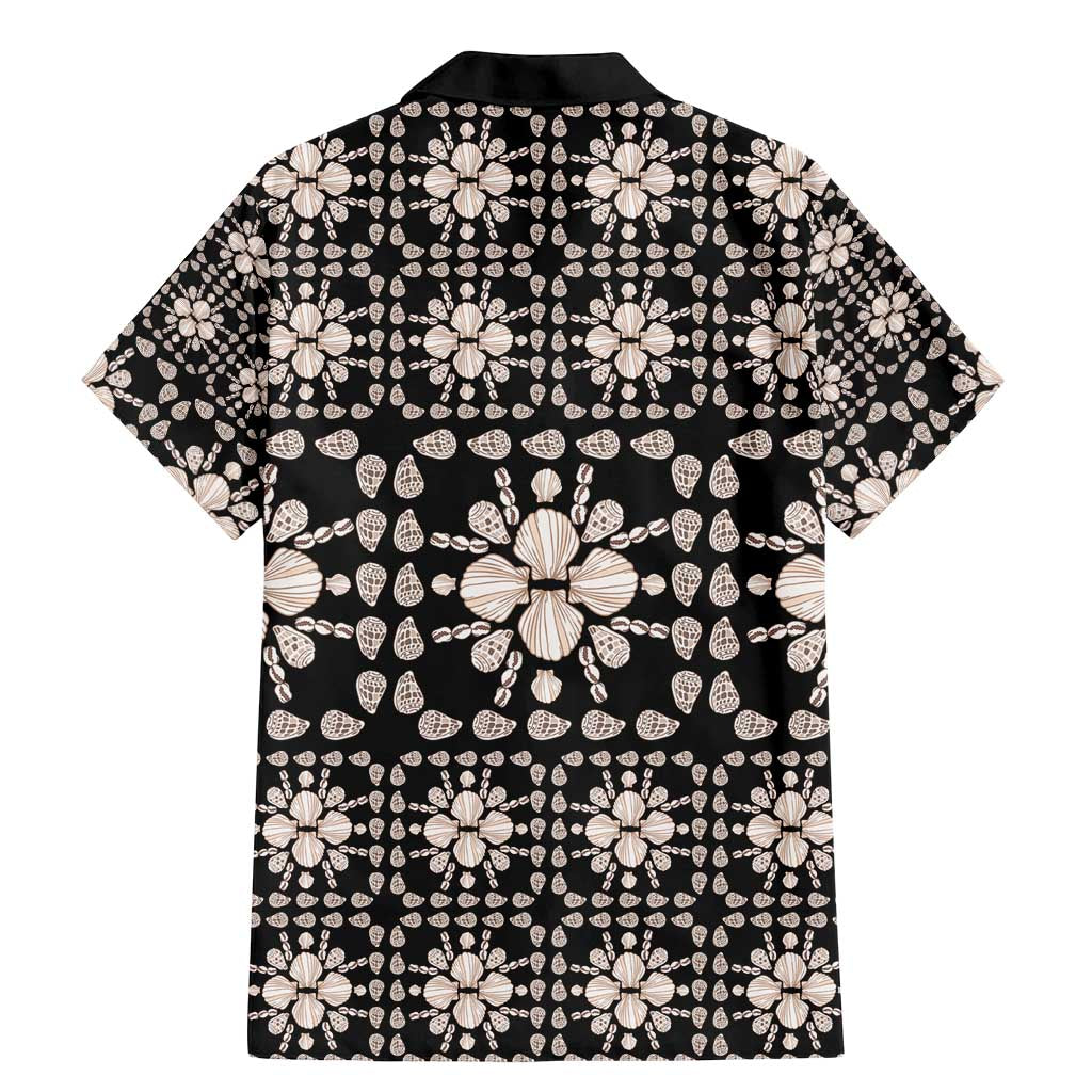 Aloha Hawaii Shell Quilt Family Matching Mermaid Dress and Hawaiian Shirt Seamless Style - Polynesian Pride