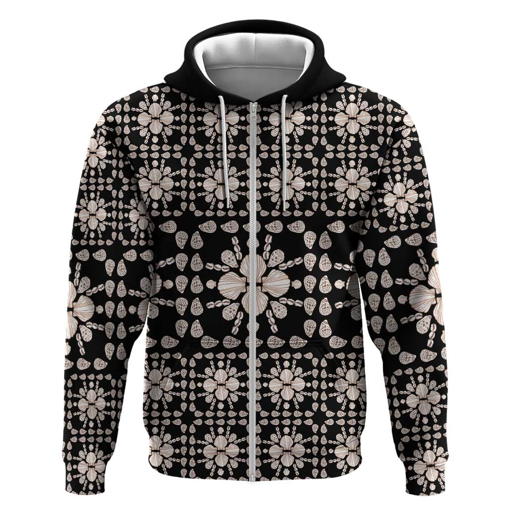 Aloha Hawaii Shell Quilt Hoodie Seamless Style - Polynesian Pride