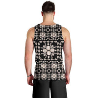 Aloha Hawaii Shell Quilt Men Tank Top Seamless Style - Polynesian Pride