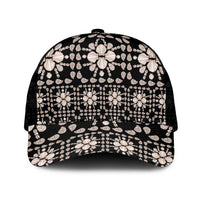 Aloha Hawaii Shell Quilt Mesh Trucker Cap Seamless Style - Polynesian Pride