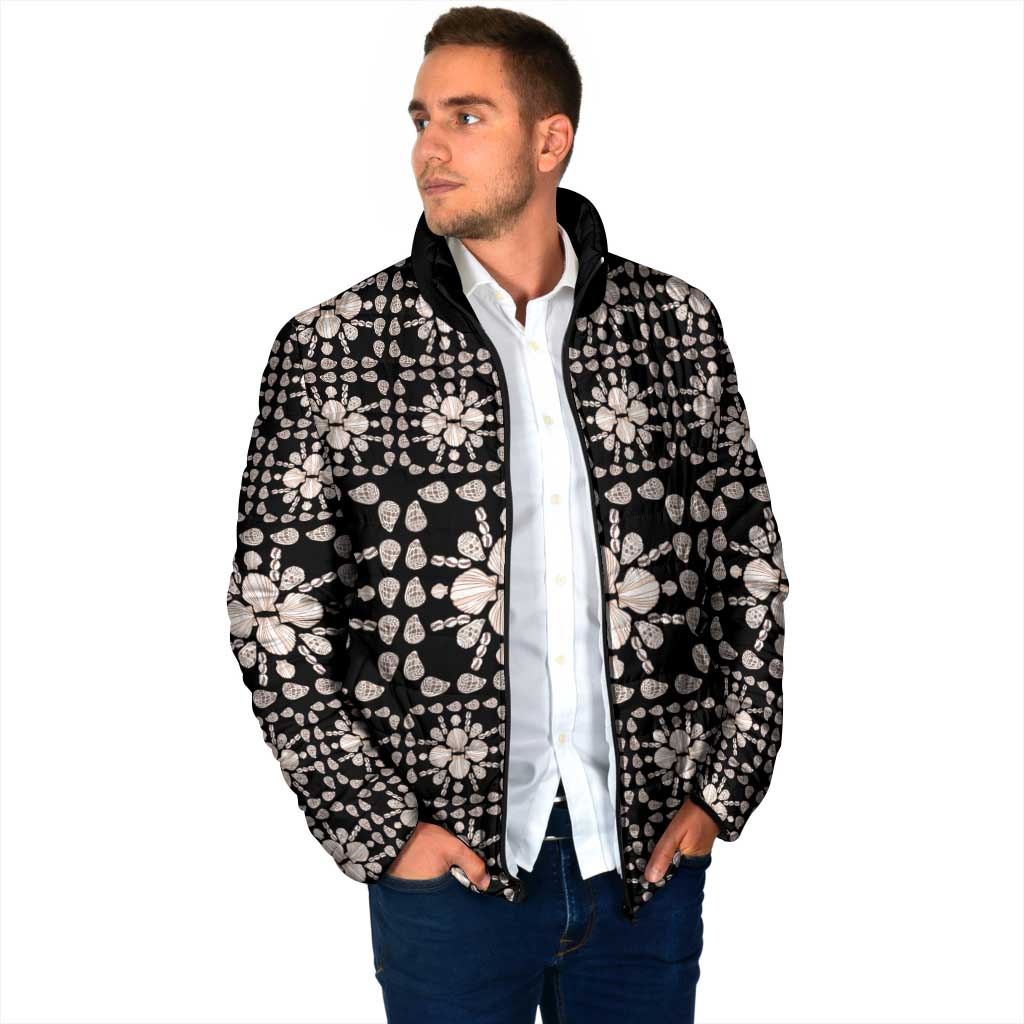 Aloha Hawaii Shell Quilt Padded Jacket Seamless Style - Polynesian Pride