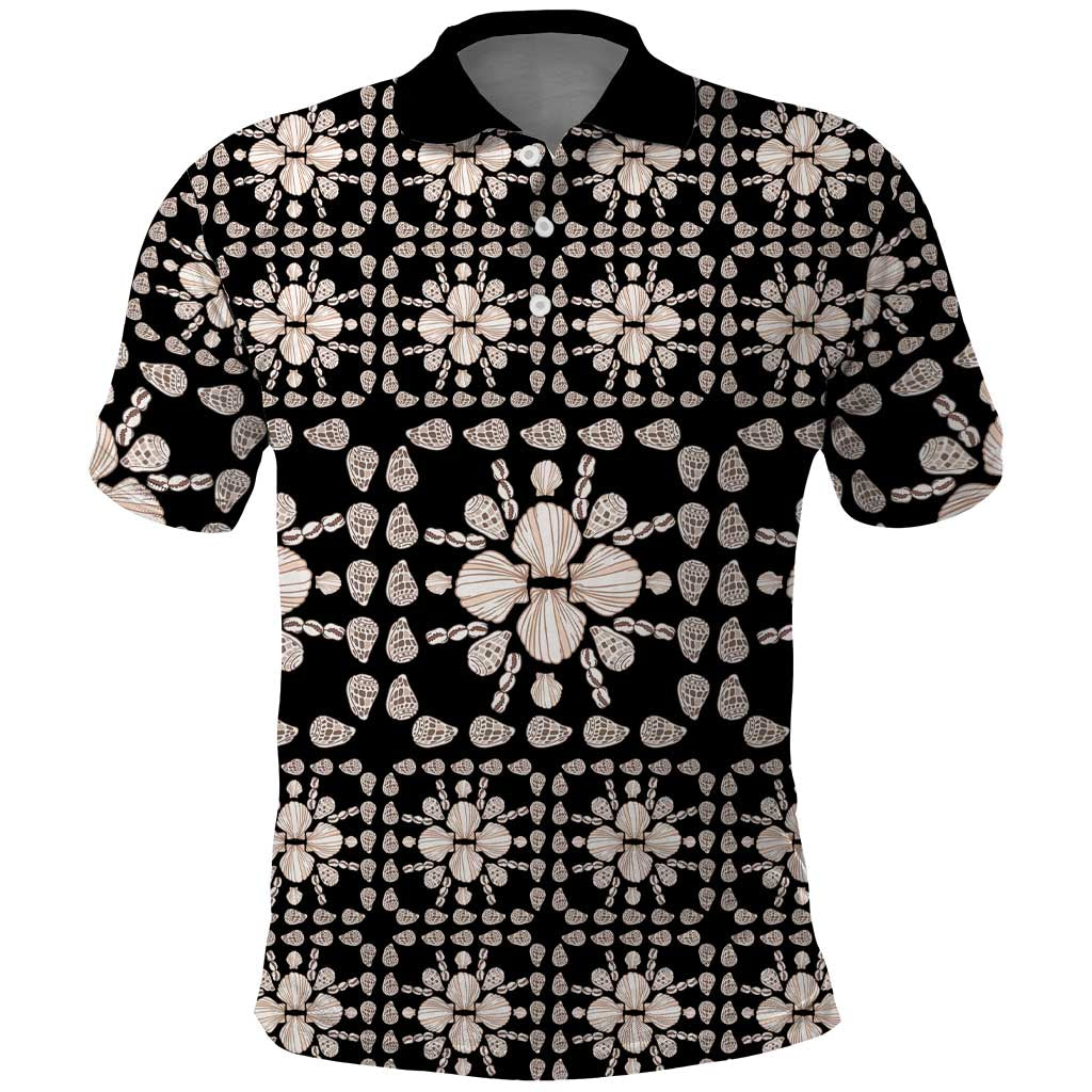 Aloha Hawaii Shell Quilt Polo Shirt Seamless Style - Polynesian Pride