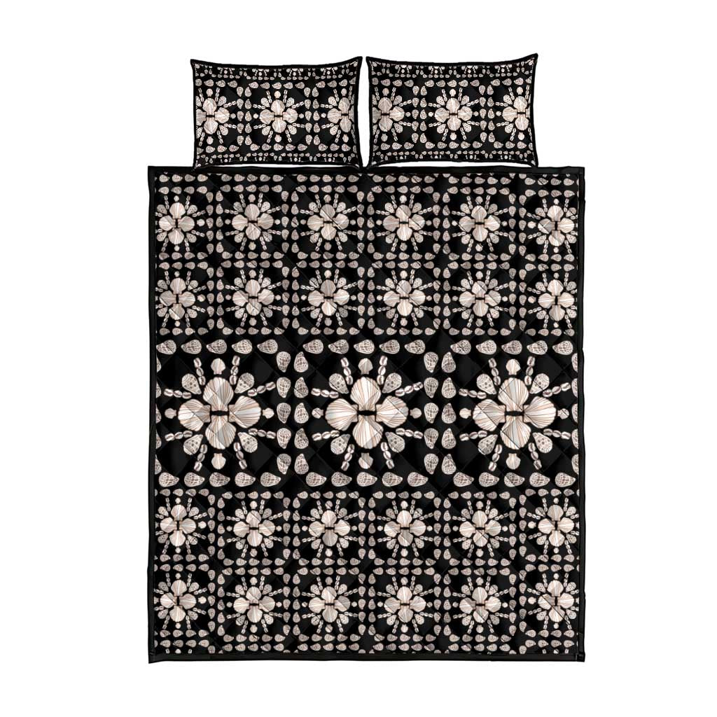 Aloha Hawaii Shell Quilt Quilt Bed Set Seamless Style - Polynesian Pride