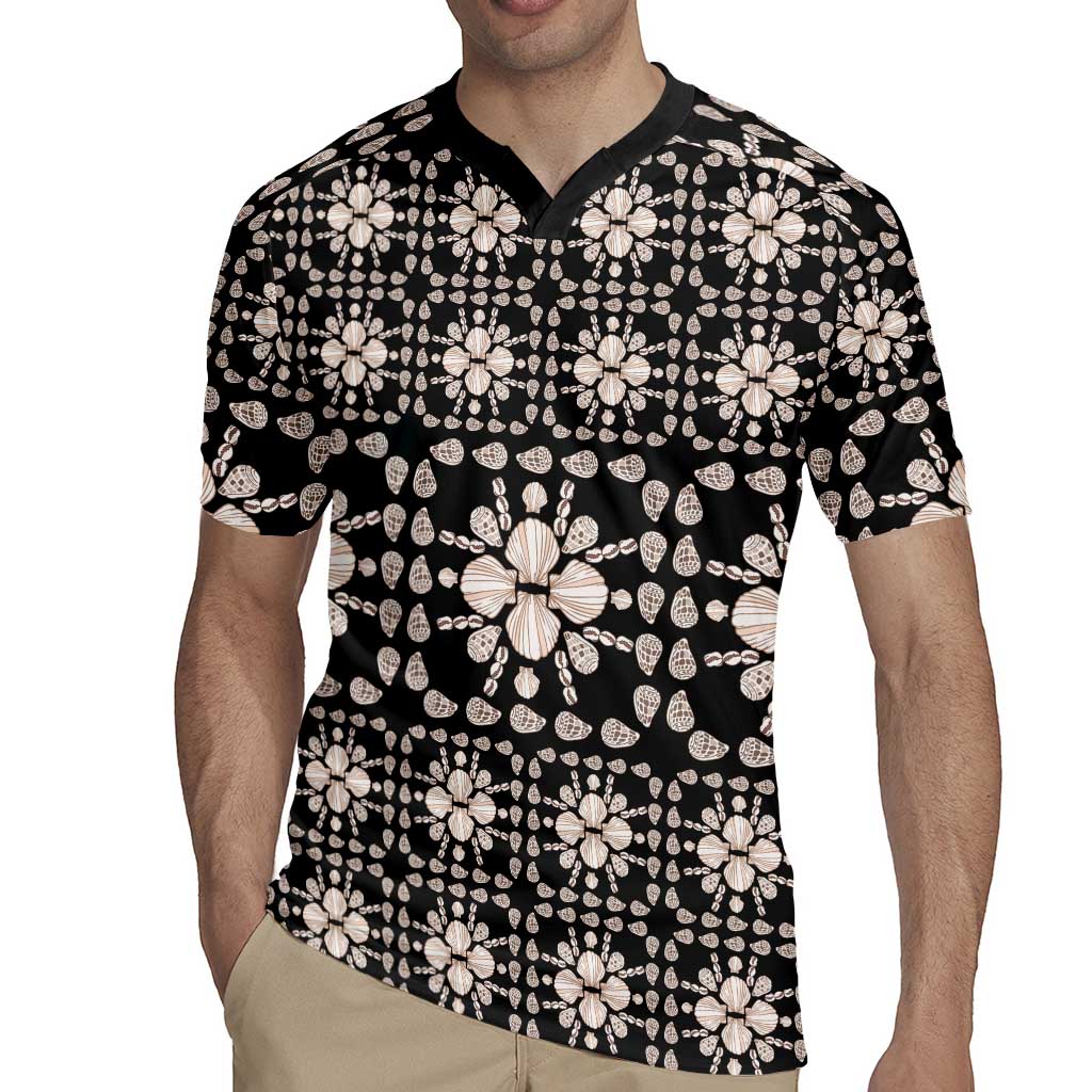 Aloha Hawaii Shell Quilt Rugby Jersey Seamless Style LT14 - Polynesian Pride