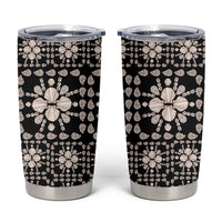 Aloha Hawaii Shell Quilt Tumbler Cup Seamless Style - Polynesian Pride