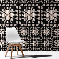 Aloha Hawaii Shell Quilt Window Curtain Seamless Style - Polynesian Pride