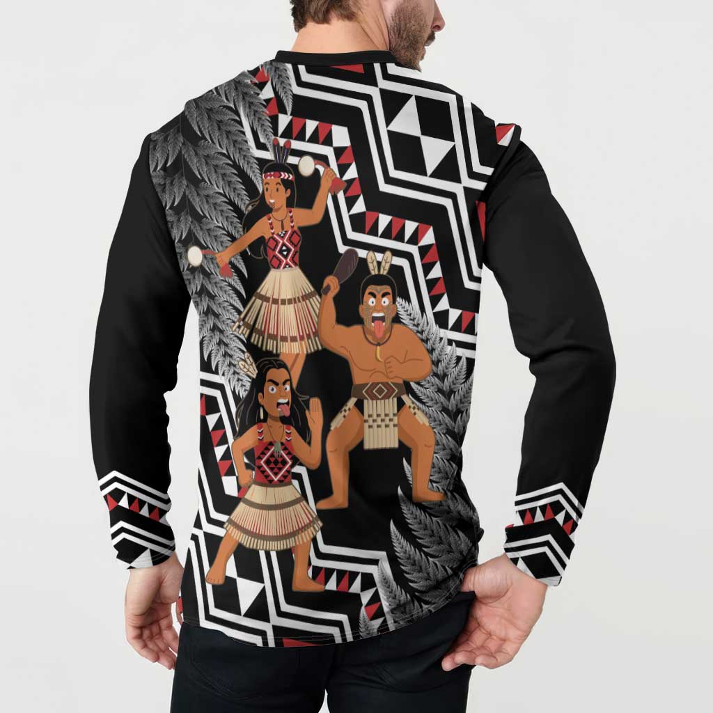 Aotearoa Kapa Haka Button Sweatshirt 2025 Festival - Traditional Maori Dance LT14 - Polynesian Pride