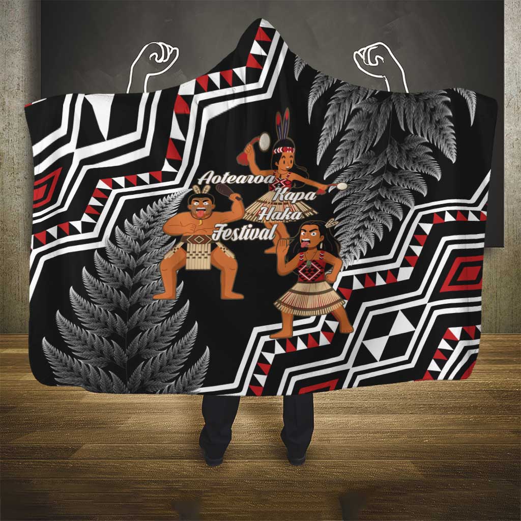 Aotearoa Kapa Haka Hooded Blanket 2025 Festival - Traditional Maori Dance LT14 - Polynesian Pride