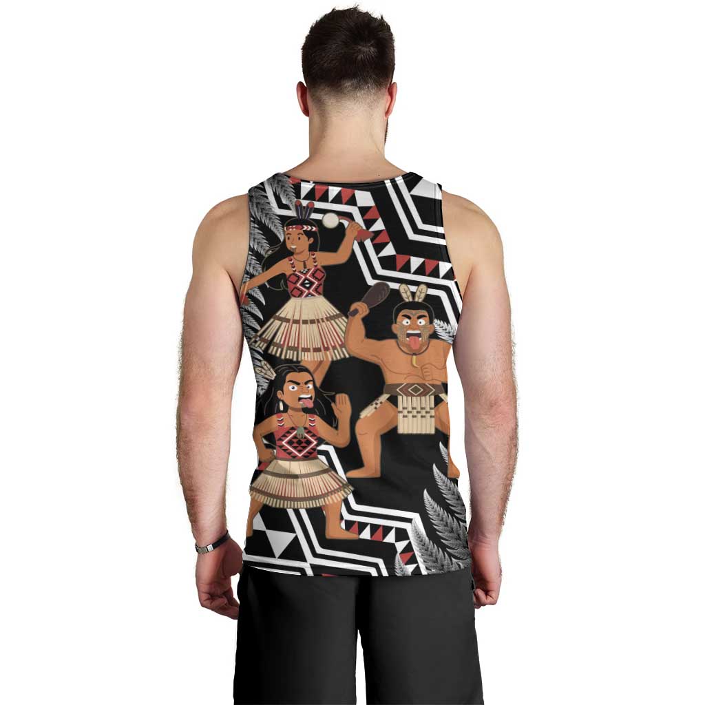 Aotearoa Kapa Haka Men Tank Top 2025 Festival - Traditional Maori Dance LT14 - Polynesian Pride