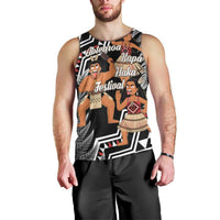 Aotearoa Kapa Haka Men Tank Top 2025 Festival - Traditional Maori Dance LT14 - Polynesian Pride