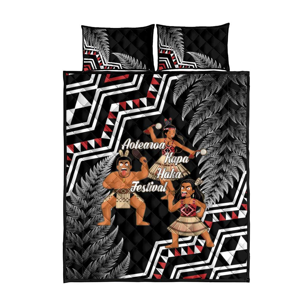 Aotearoa Kapa Haka Quilt Bed Set 2025 Festival - Traditional Maori Dance LT14 - Polynesian Pride